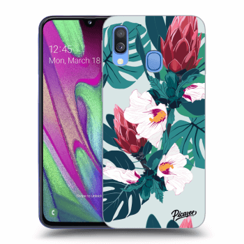 Hülle für Samsung Galaxy A40 A405F - Rhododendron