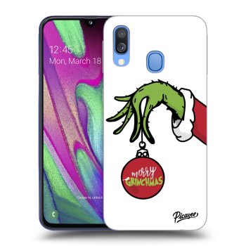 Hülle für Samsung Galaxy A40 A405F - Grinch