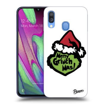 Hülle für Samsung Galaxy A40 A405F - Grinch 2