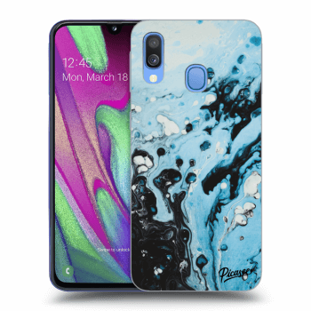 Hülle für Samsung Galaxy A40 A405F - Organic blue