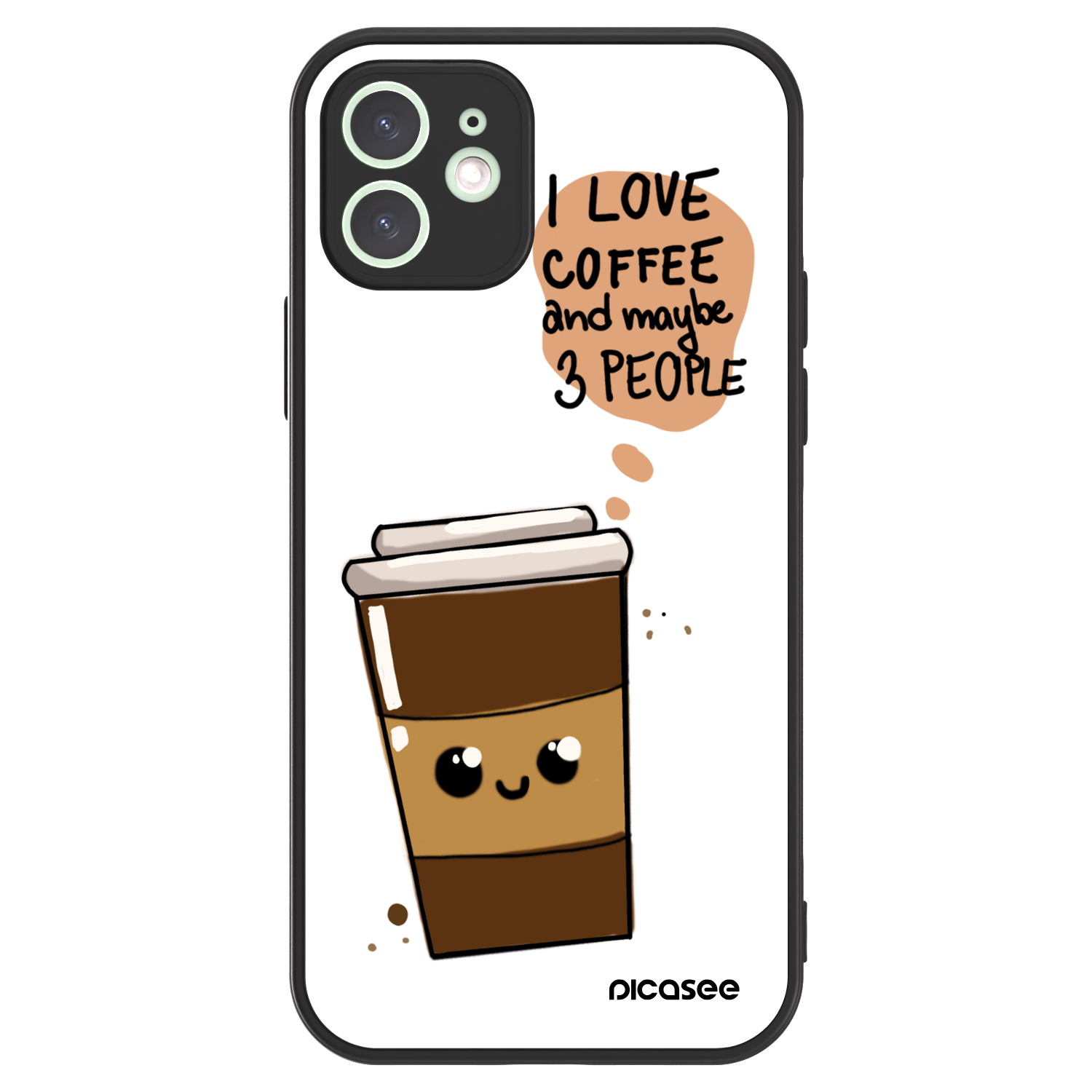 Picasee ULTIMATE CASE für Apple iPhone 12 - Cute coffee