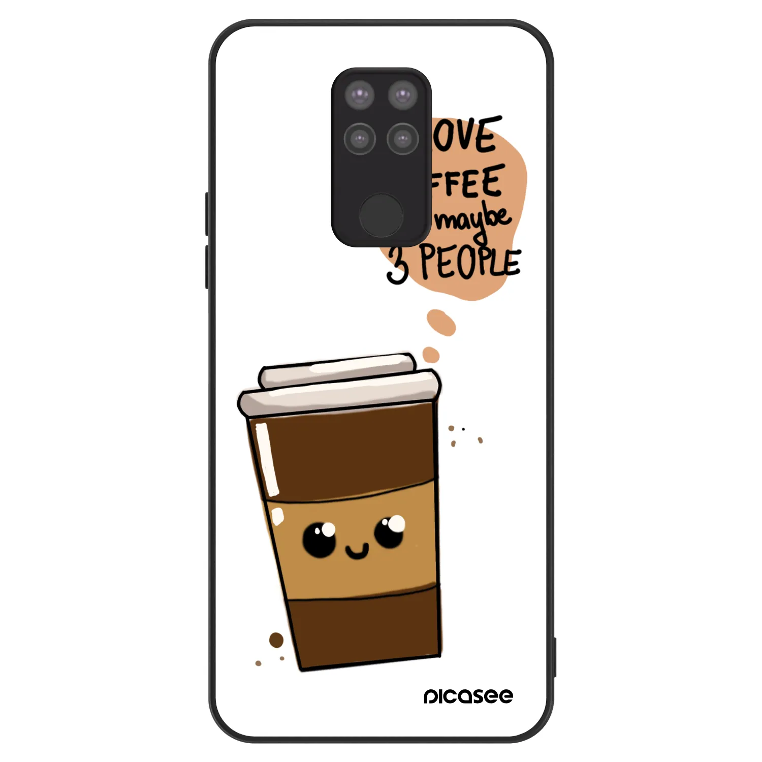 Picasee ULTIMATE CASE für Xiaomi Redmi Note 9 - Cute coffee
