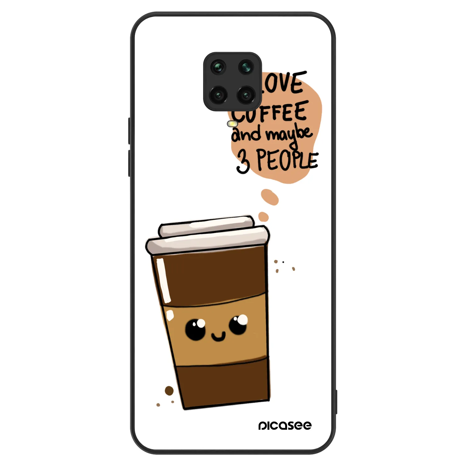Picasee ULTIMATE CASE für Xiaomi Redmi Note 9 Pro - Cute coffee