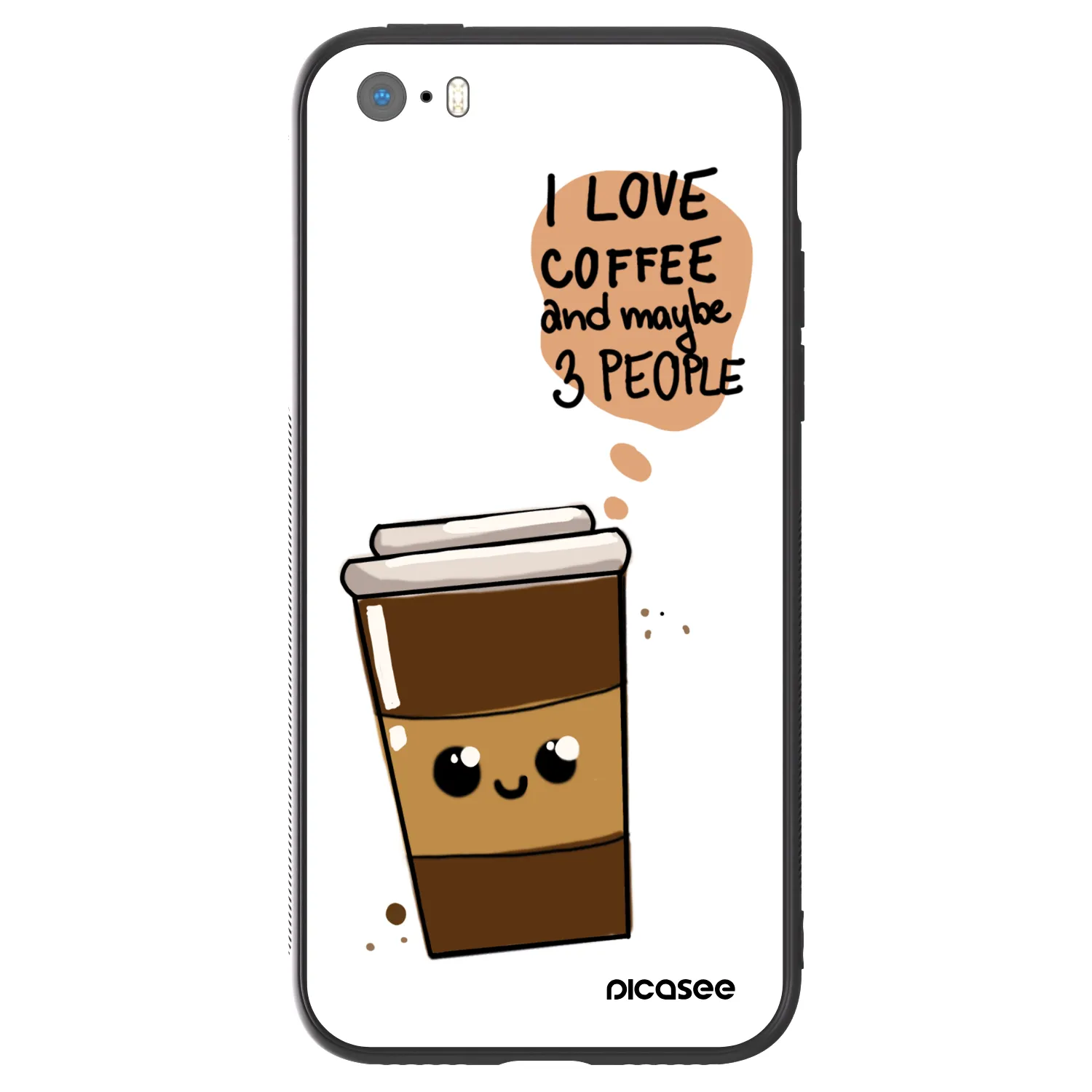 Picasee ULTIMATE CASE für Apple iPhone 5/5S/SE - Cute coffee