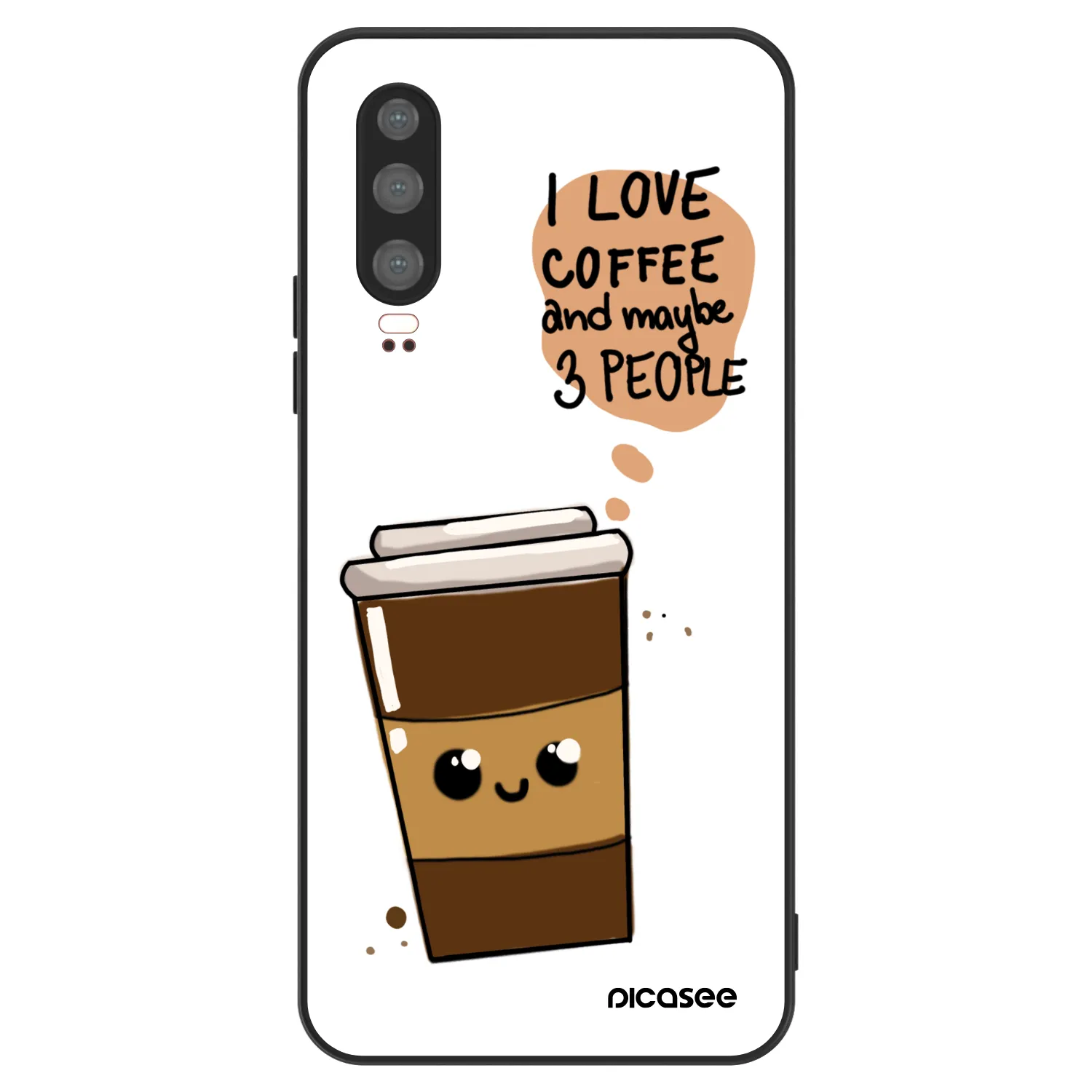 Picasee ULTIMATE CASE für Huawei P30 - Cute coffee