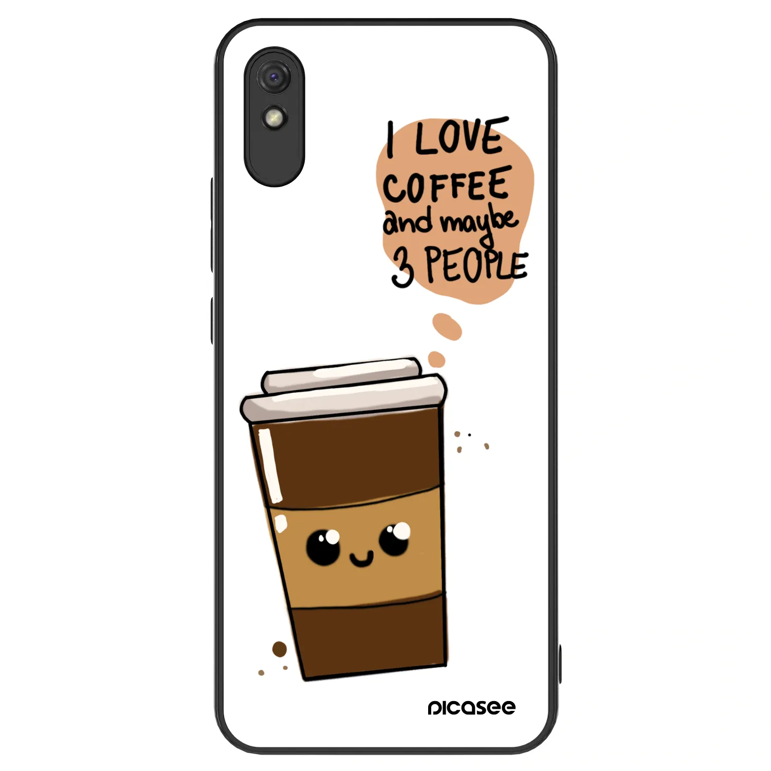 Picasee ULTIMATE CASE für Xiaomi Redmi 9A - Cute coffee