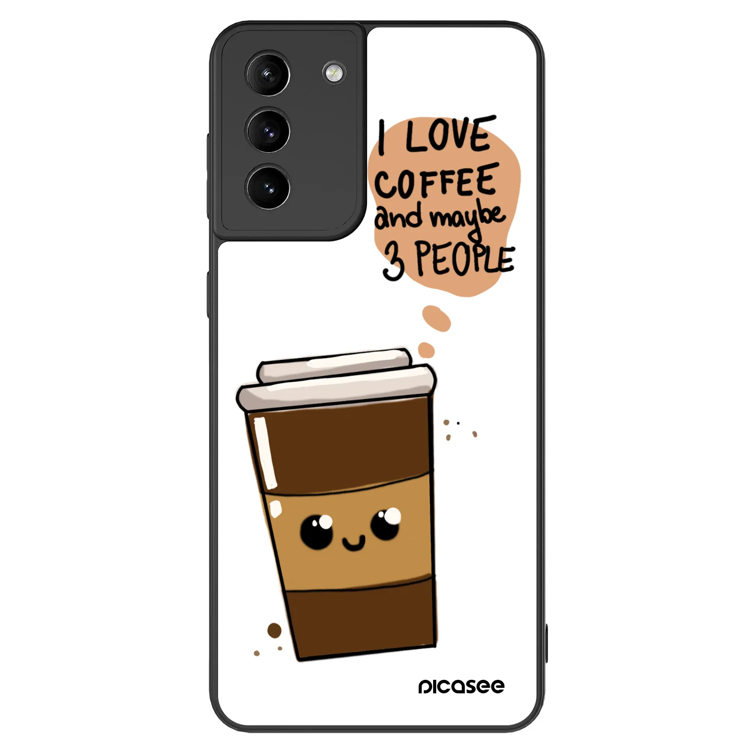 Picasee ULTIMATE CASE für Samsung Galaxy S21+ 5G G996F - Cute coffee