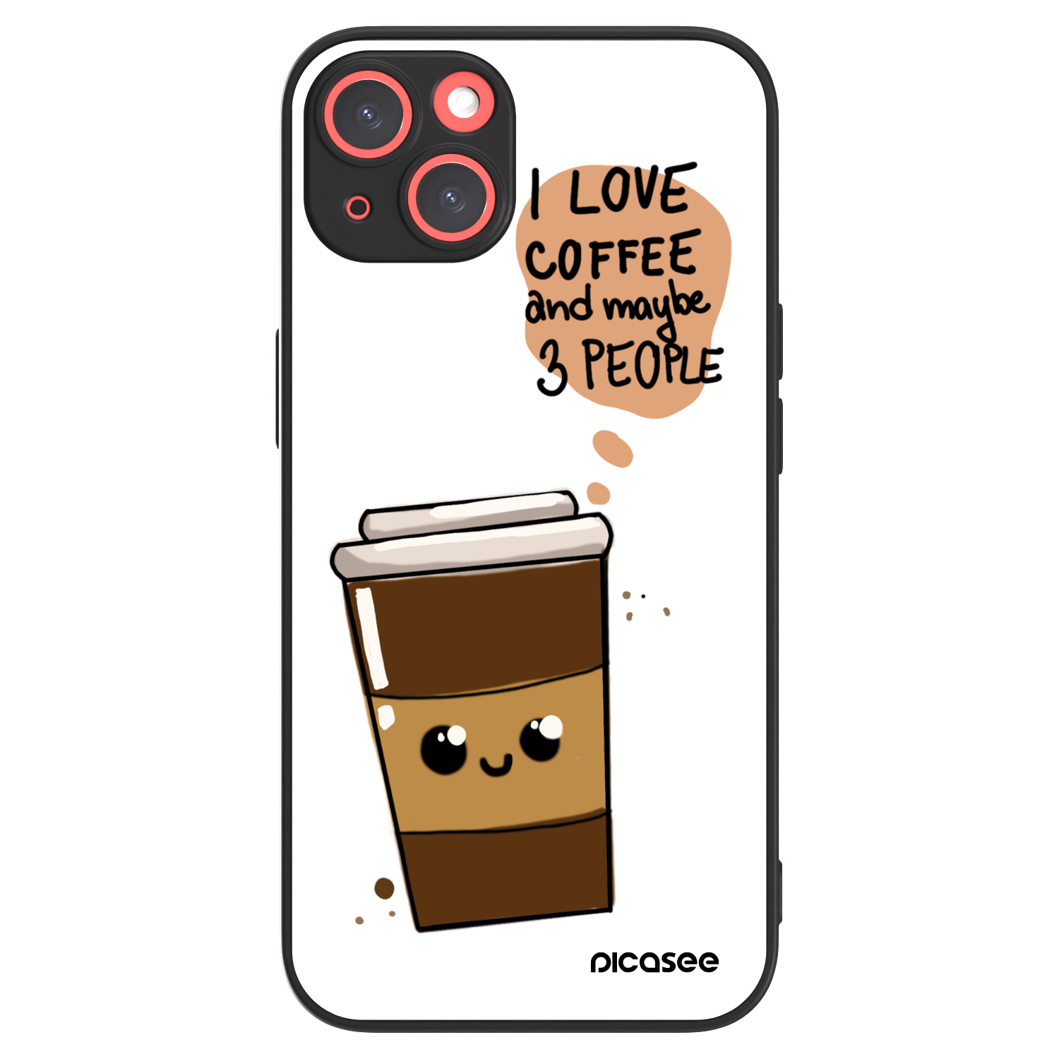 Picasee ULTIMATE CASE für Apple iPhone 13 - Cute coffee