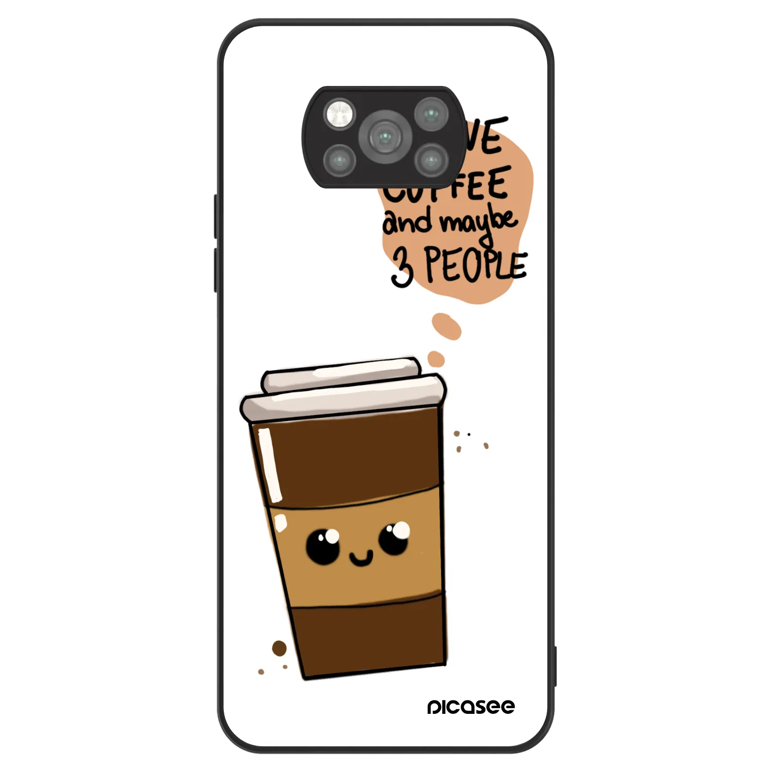Picasee ULTIMATE CASE für Xiaomi Poco X3 Pro - Cute coffee