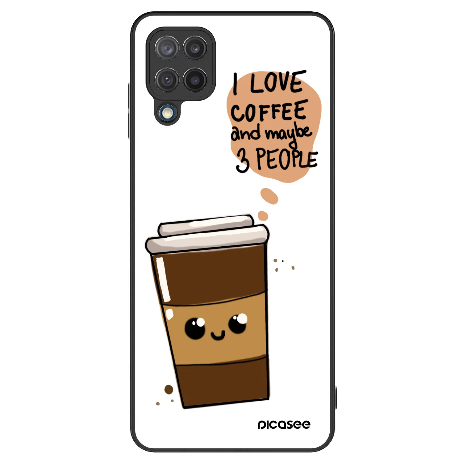 Picasee ULTIMATE CASE für Samsung Galaxy M12 M127F - Cute coffee