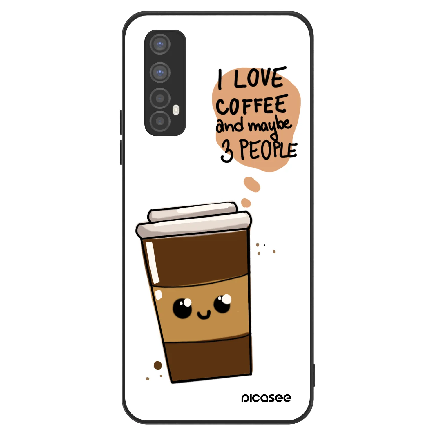 Picasee ULTIMATE CASE für Realme 7 - Cute coffee