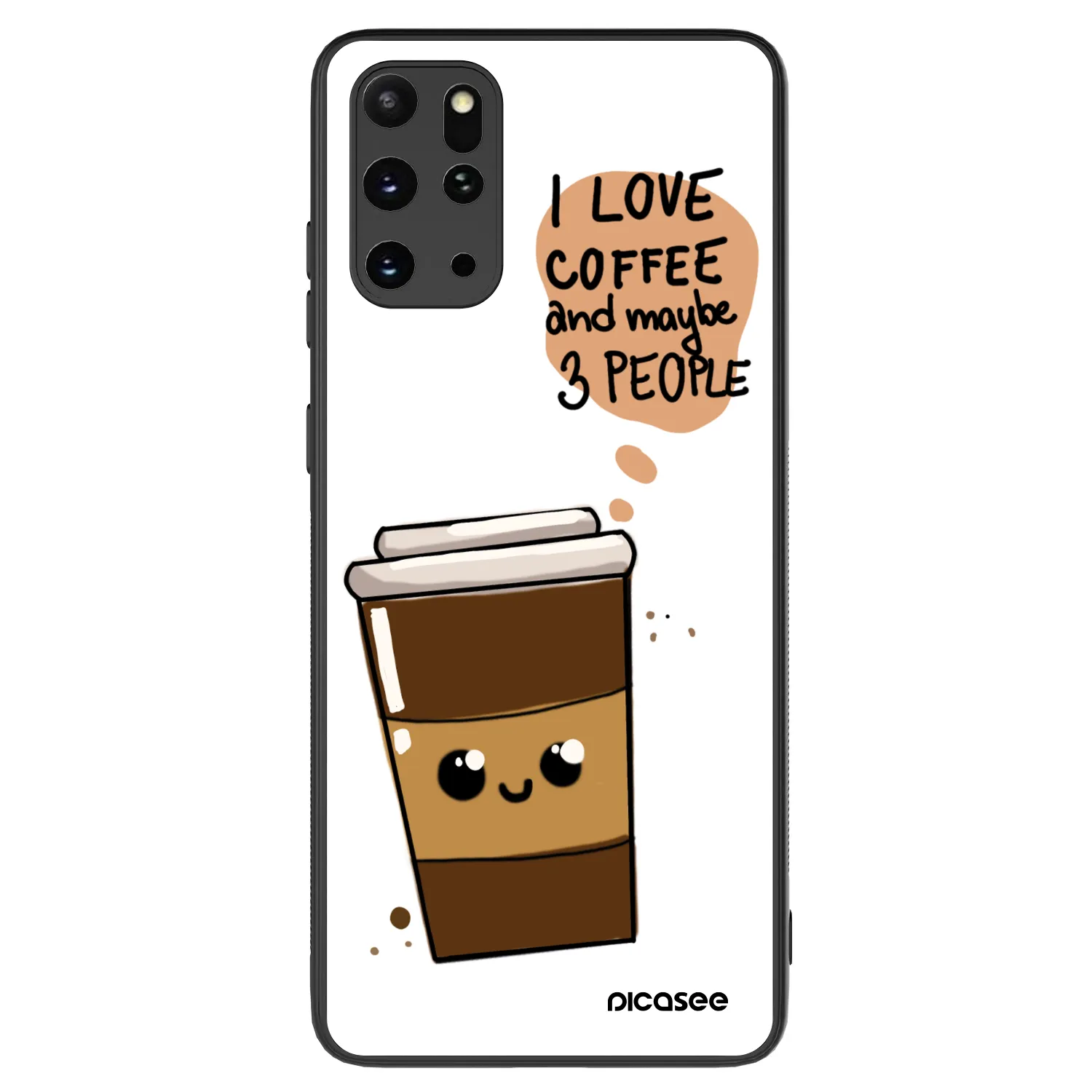 Picasee ULTIMATE CASE für Samsung Galaxy S20+ G985F - Cute coffee