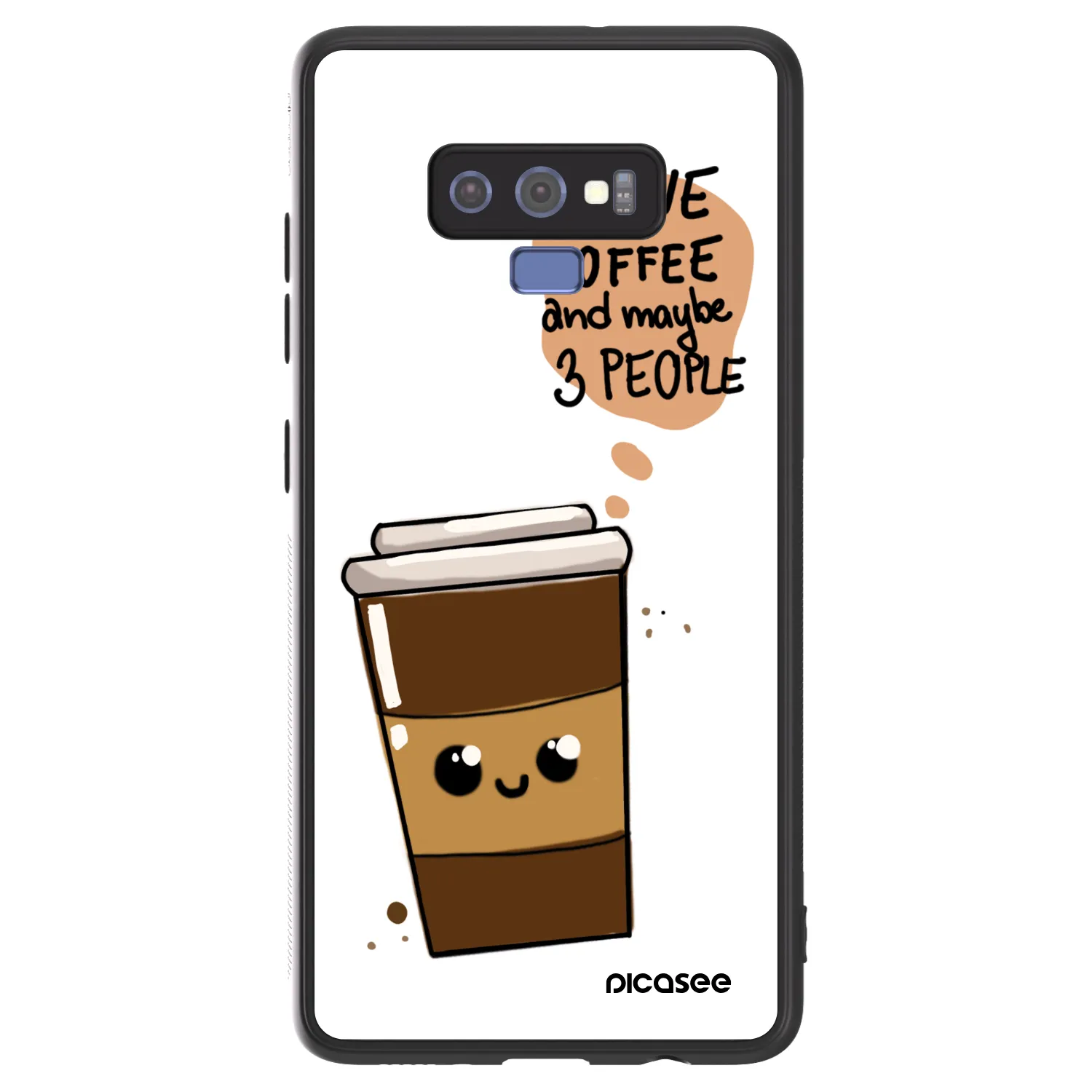 Picasee ULTIMATE CASE für Samsung Galaxy Note 9 N960F - Cute coffee