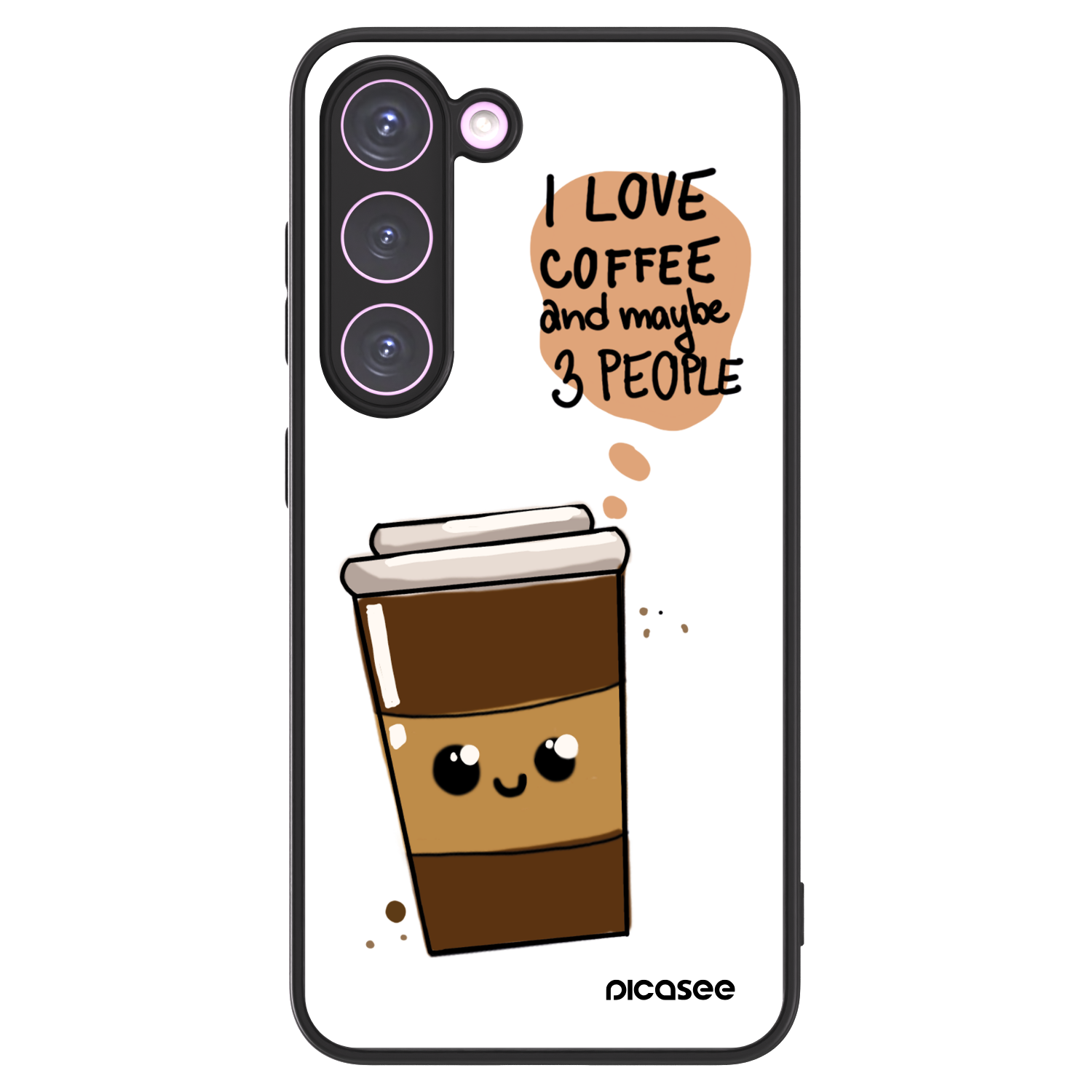 Picasee ULTIMATE CASE PowerShare für Samsung Galaxy S23 5G - Cute coffee