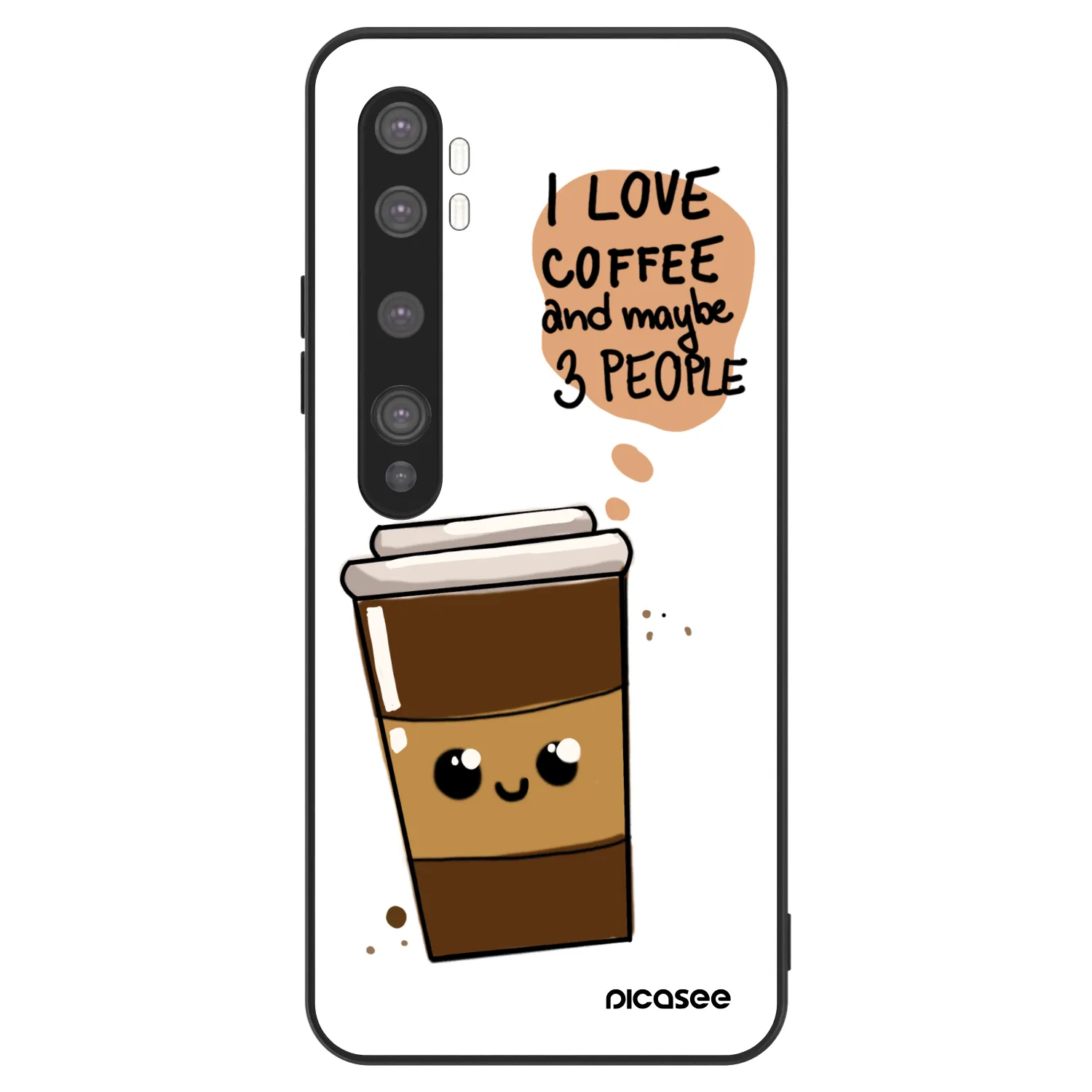 Picasee ULTIMATE CASE für Xiaomi Mi Note 10 (Pro) - Cute coffee