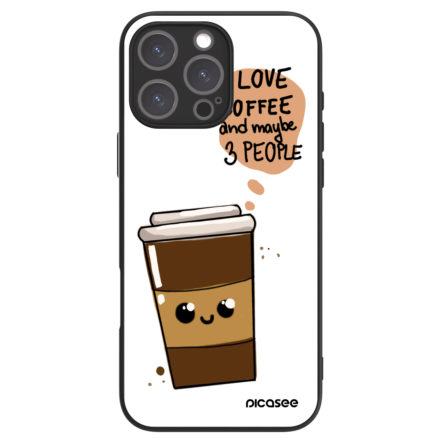 Picasee ULTIMATE CASE für Apple iPhone 16 Pro Max - Cute coffee