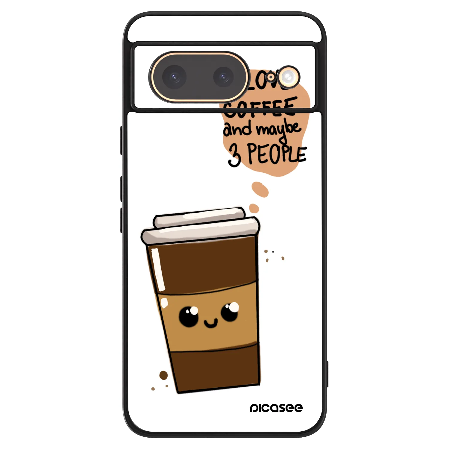Picasee ULTIMATE CASE für Google Pixel 8 - Cute coffee
