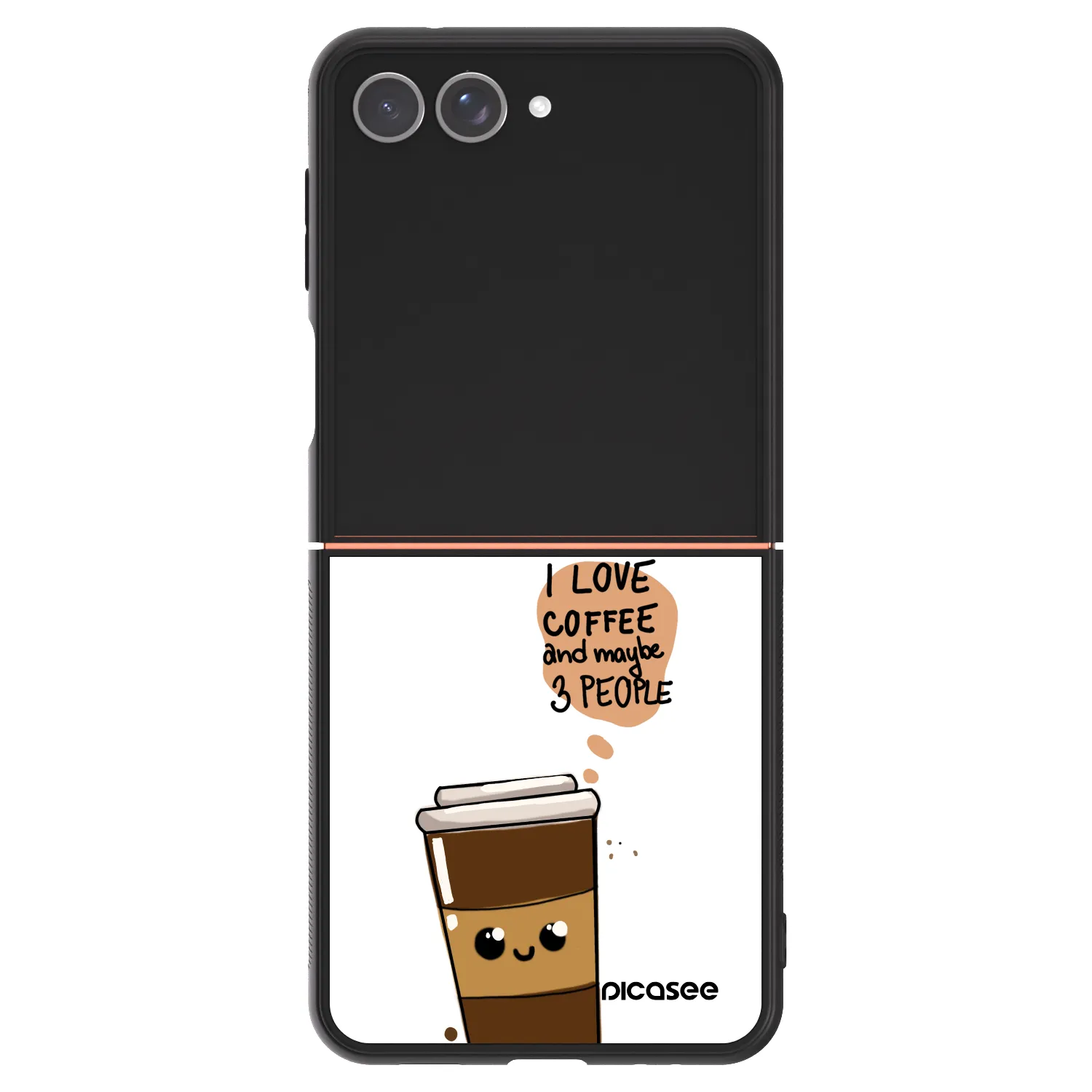 Picasee ULTIMATE CASE für Samsung Galaxy Z Flip7 5G - Cute coffee