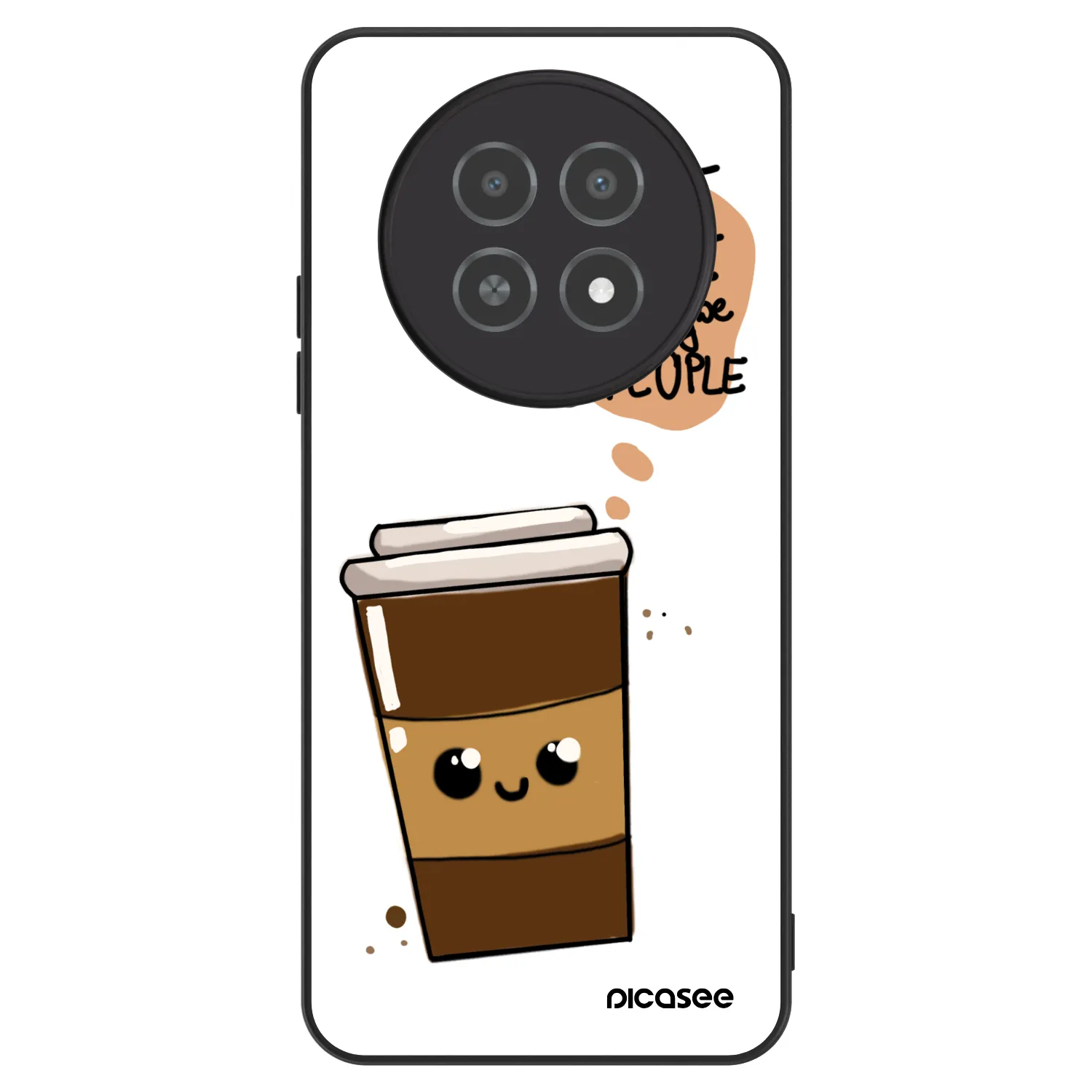 Picasee ULTIMATE CASE für Realme 12X - Cute coffee
