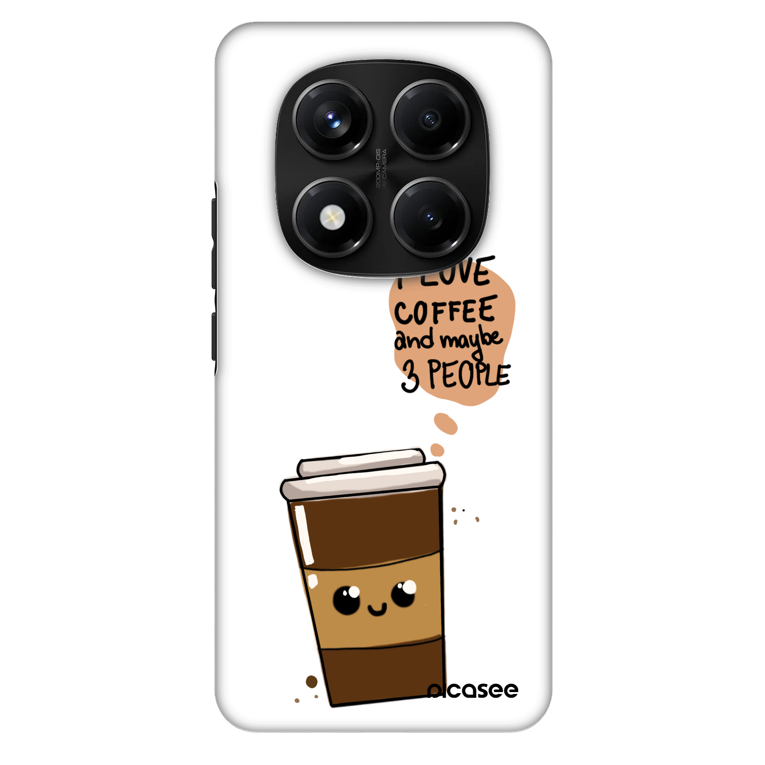 Picasee Fashion Case für Xiaomi Redmi Note 14 Pro+ 5G - Cute coffee