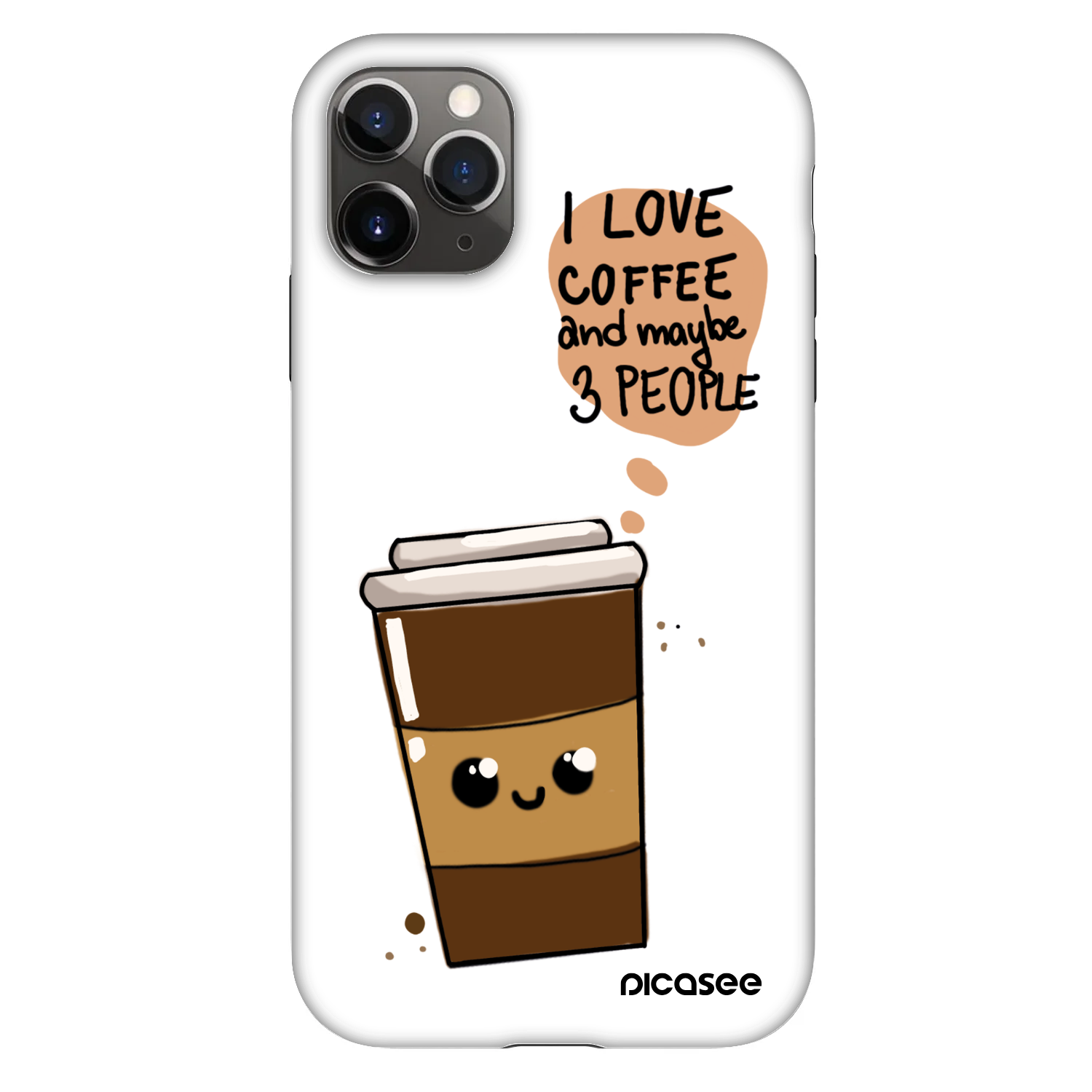 Picasee Fashion Case für Apple iPhone 11 Pro - Cute coffee