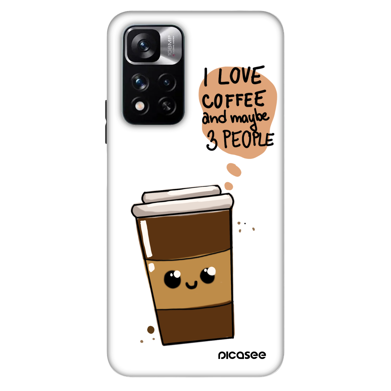 Picasee Fashion Case für Xiaomi Redmi Note 11 Pro - Cute coffee