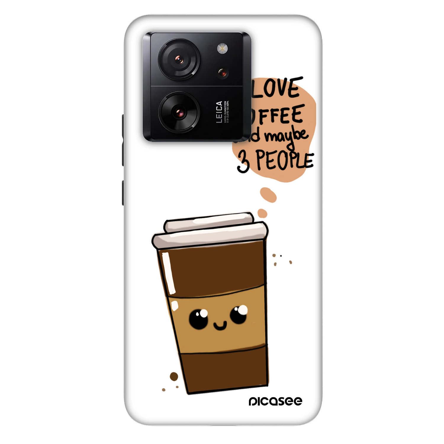 Picasee Fashion Case für Xiaomi 13T Pro - Cute coffee