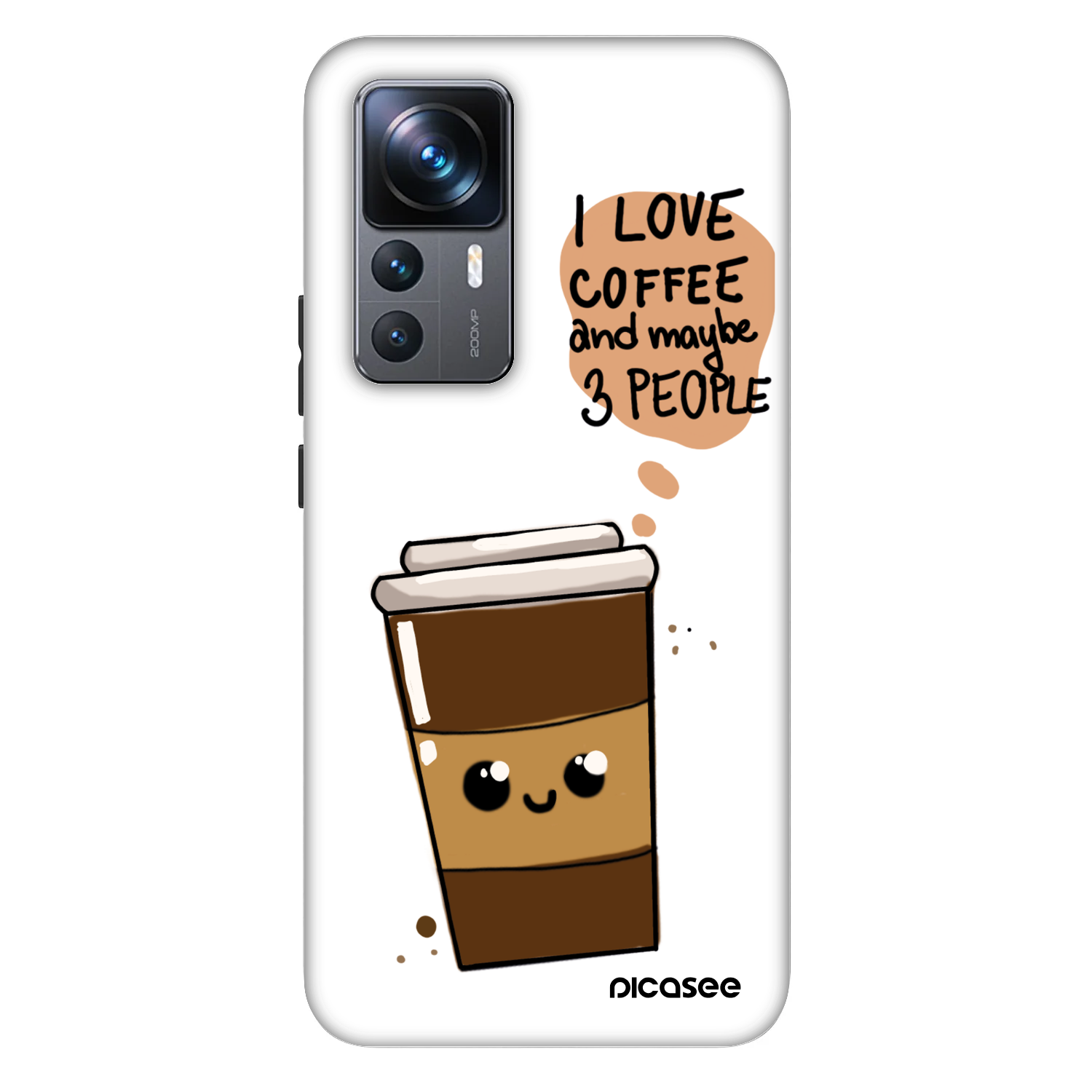Picasee Fashion Case für Xiaomi 12T Pro - Cute coffee