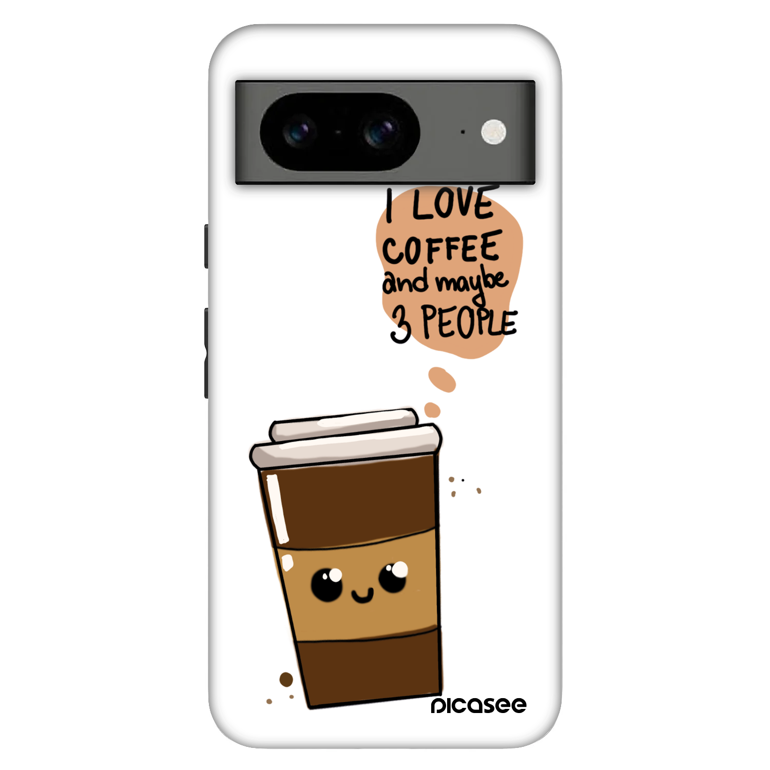 Picasee Fashion Case für Google Pixel 8 Pro - Cute coffee
