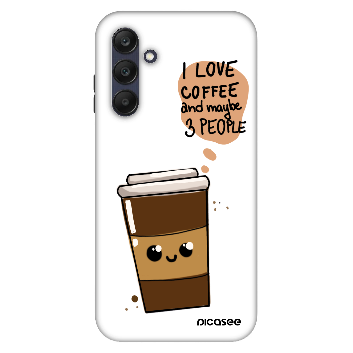 Picasee Fashion Case für Samsung Galaxy A25 A256B 5G - Cute coffee