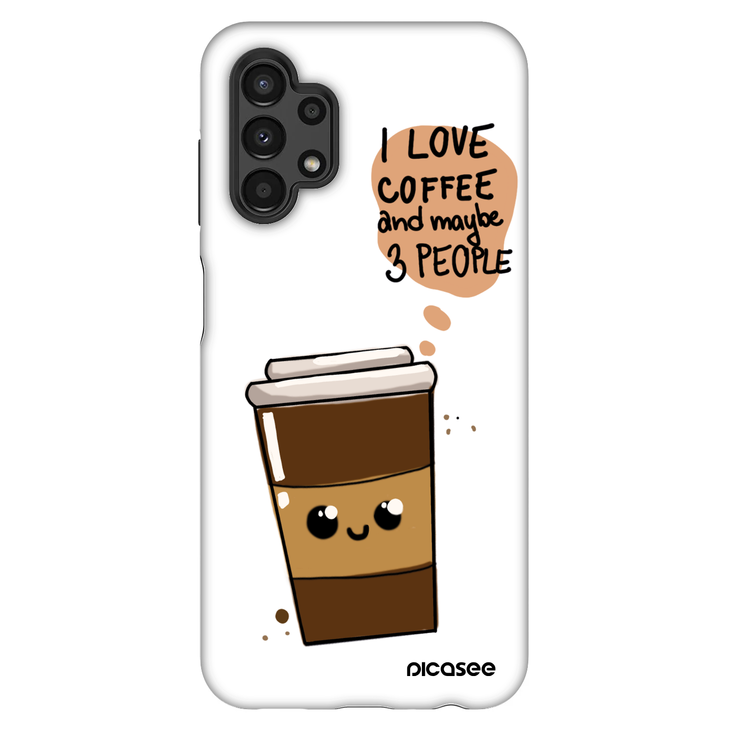 Picasee Fashion Case für Samsung Galaxy A13 4G A135 - Cute coffee