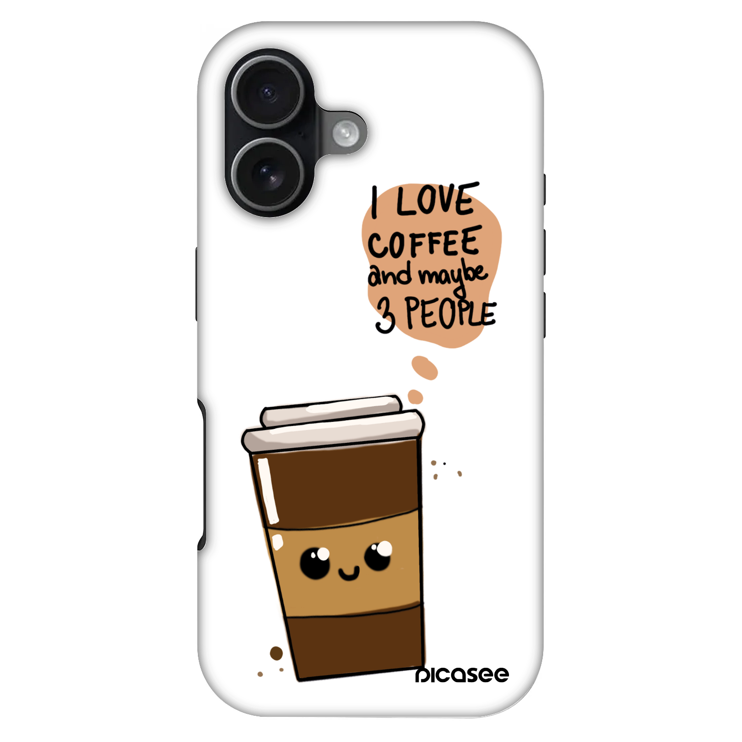 Picasee Fashion Case MagSafe für Apple iPhone 17 - Cute coffee