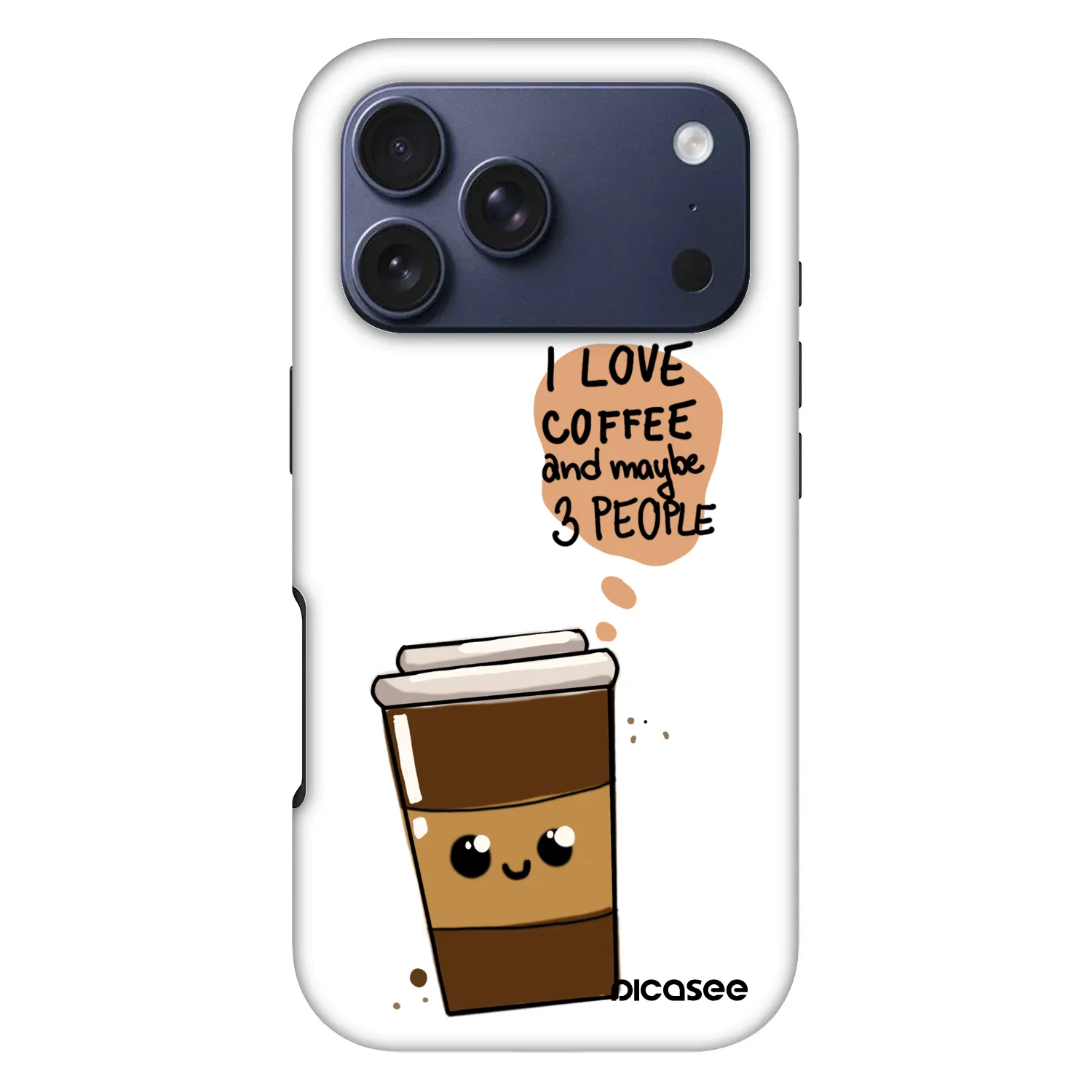 Picasee Fashion Case MagSafe für Apple iPhone 17 Pro - Cute coffee