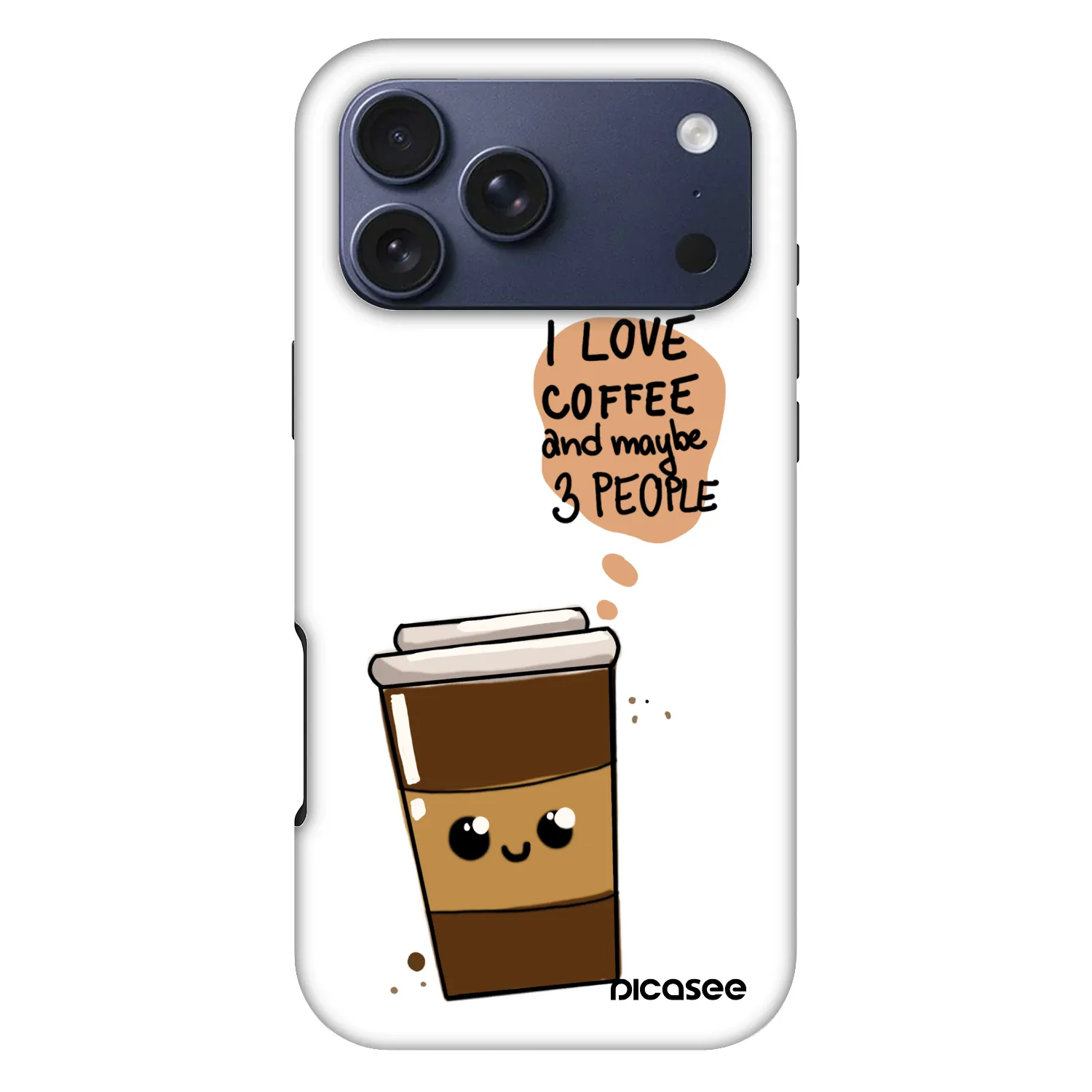 Picasee Fashion Case MagSafe für Apple iPhone 17 Pro Max - Cute coffee
