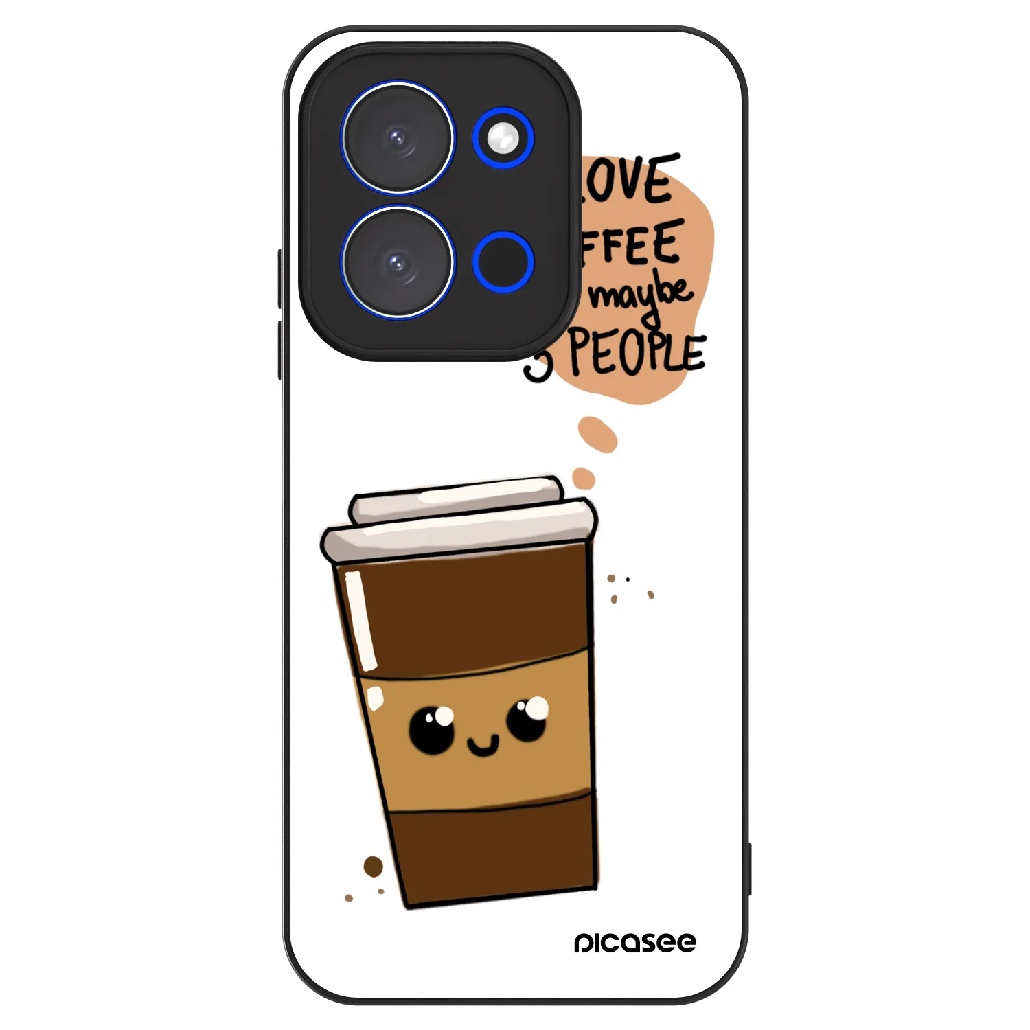 Picasee ULTIMATE CASE für Xiaomi Redmi 15C 4G - Cute coffee