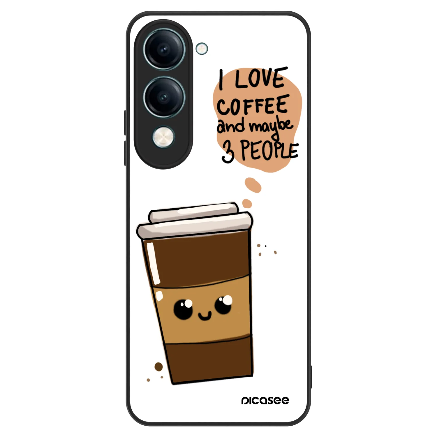 Picasee ULTIMATE CASE für Vivo Y29s 5G - Cute coffee