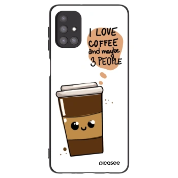 Hülle für Samsung Galaxy M31s - Cute coffee
