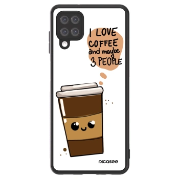 Picasee ULTIMATE CASE für Samsung Galaxy A12 A125F - Cute coffee