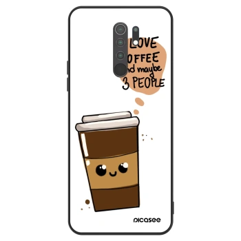 Hülle für Xiaomi Redmi 9 - Cute coffee
