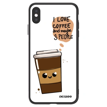 Picasee ULTIMATE CASE für Apple iPhone XS Max - Cute coffee