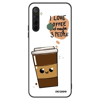 Hülle für Realme 6i - Cute coffee