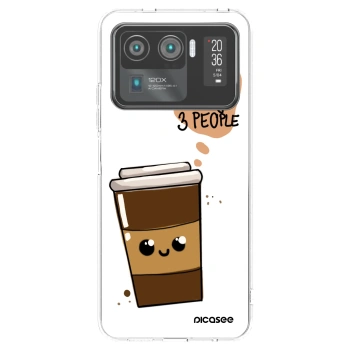 Picasee Xiaomi Mi 11 Ultra Hülle - Transparentes Silikon - Cute coffee