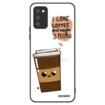 Hülle für Samsung Galaxy A02s A025G - Cute coffee