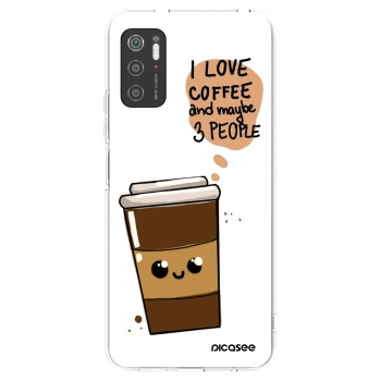 Picasee Xiaomi Poco M3 Pro 5G Hülle - Transparentes Silikon - Cute coffee