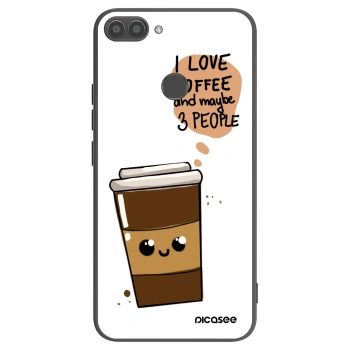 Hülle für Huawei P Smart - Cute coffee