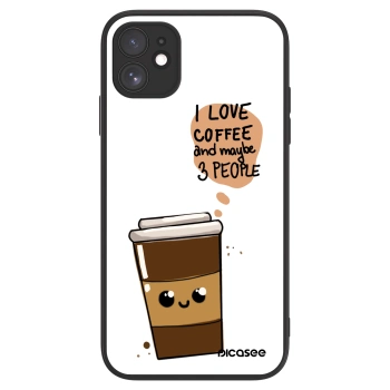 Picasee ULTIMATE CASE MagSafe für Apple iPhone 11 - Cute coffee