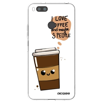Picasee Xiaomi Redmi A1 Hülle - Transparentes Silikon - Cute coffee