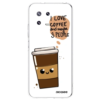 Picasee Xiaomi 13 Pro Hülle - Transparentes Silikon - Cute coffee