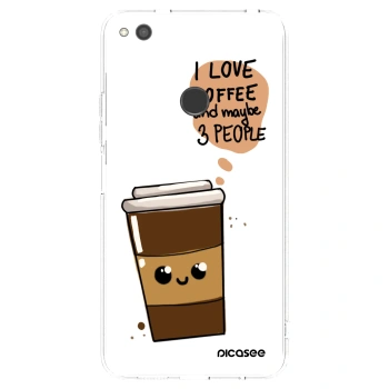 Hülle für Huawei P9 Lite 2017 - Cute coffee