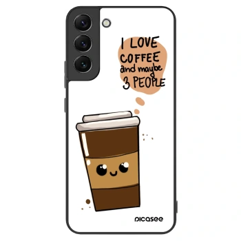 Picasee ULTIMATE CASE PowerShare für Samsung Galaxy S22+ 5G - Cute coffee
